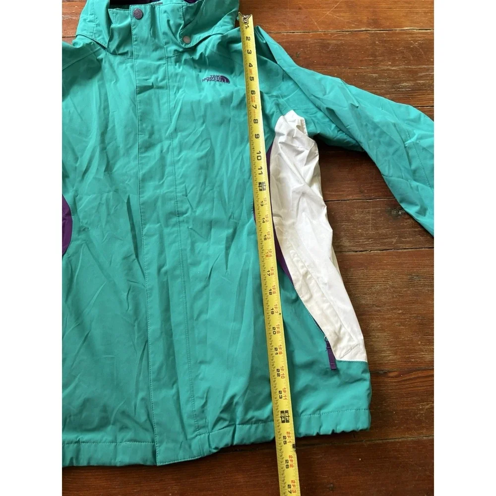 North Face Jacket Girls XL HyVent Waterproof Hooded Outdoor Coat Vintage Style